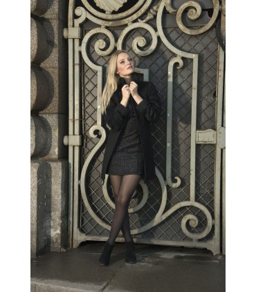 Manteau mi-cuisses en cachemire