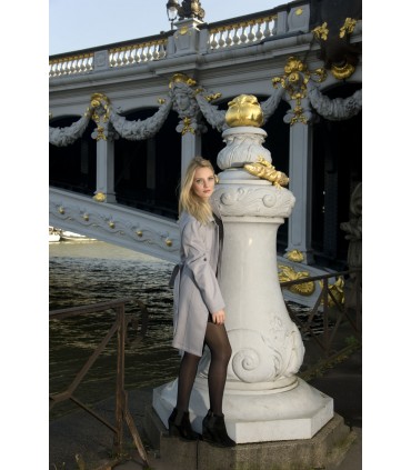 Manteau mi-cuisses en cachemire