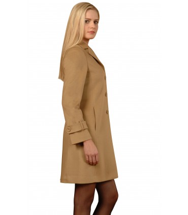 Manteau trois quart en cachemire