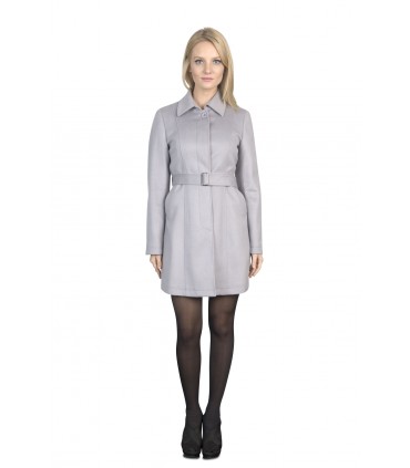 Manteau mi-cuisses en cachemire