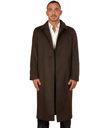Manteau long en cachemire