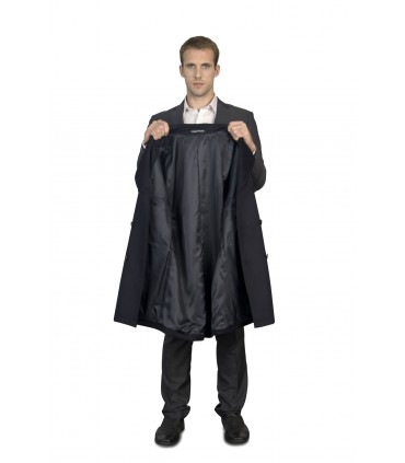 Caban en laine et cachemire