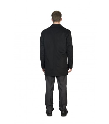 Caban en laine et cachemire