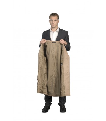 Manteau trois quart en cachemire