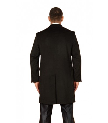 Manteau trois quart en cachemire